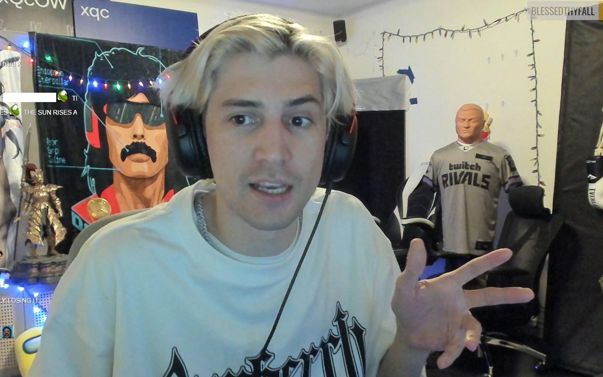 xQc responds to Ostonox