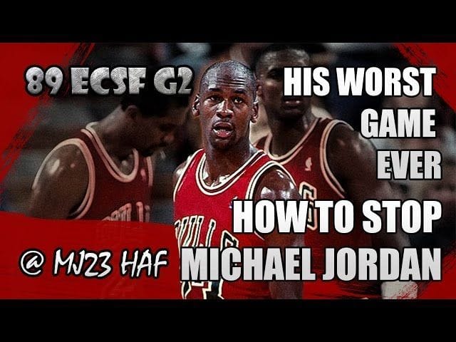 michael jordan playoff series losses