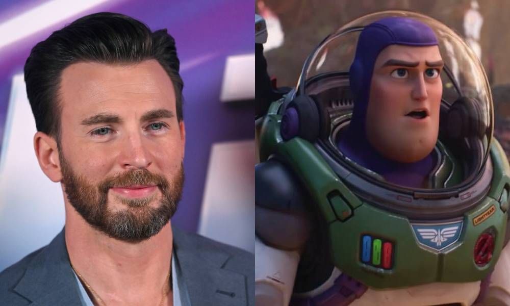 Chris Evans as Buzz Lightyear (Image via Disney)