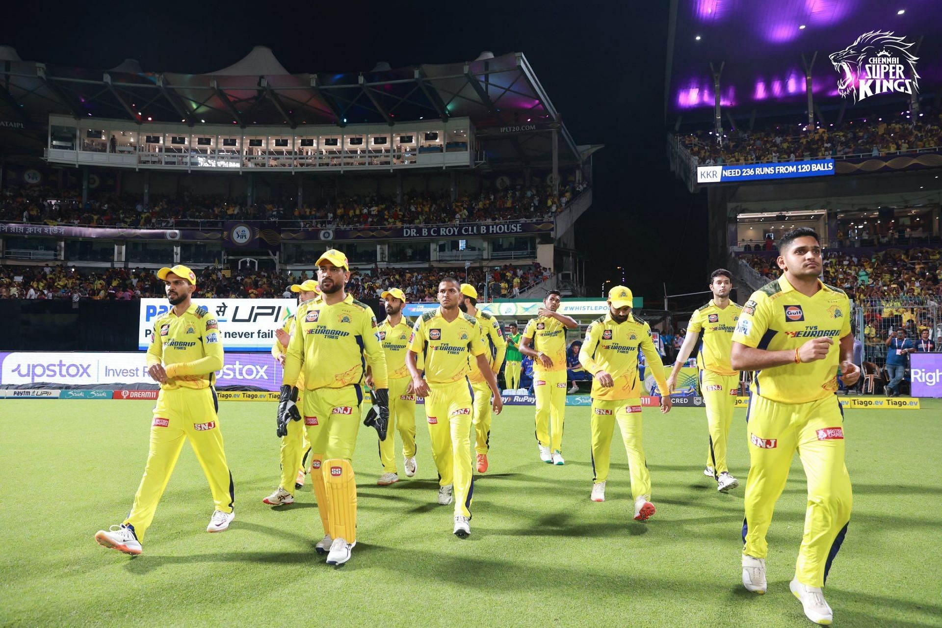 CSK are top of the IPL 2023 table with 5 wins from 7 games [Credits: CSK]