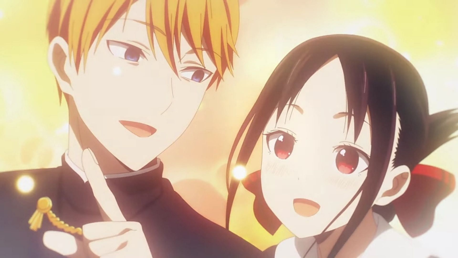 Kaguya and Miyuki as seen in the Kaguya-sama: Love Is War anime (Image via A-1 Pictures)