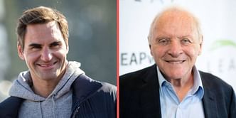 Roger Federer bumps into 2-time Academy Award winner Anthony Hopkins