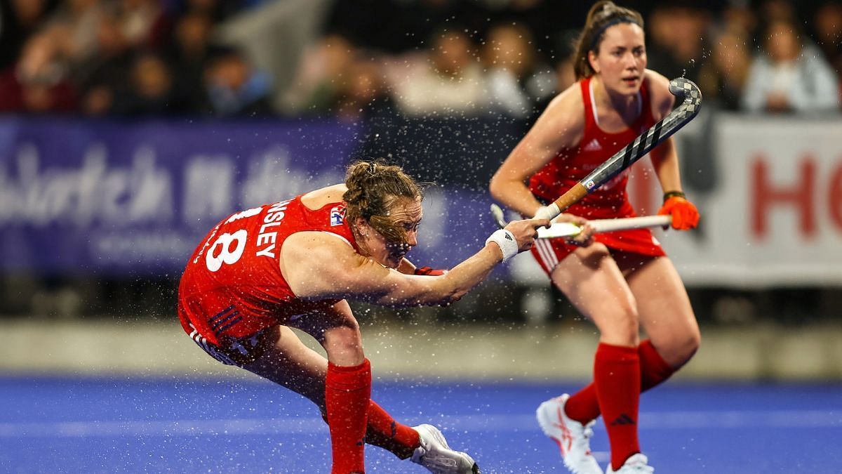 Great Britain Women in action against New Zealand Women, Courtesy: Twitter/Great Britain Hockey