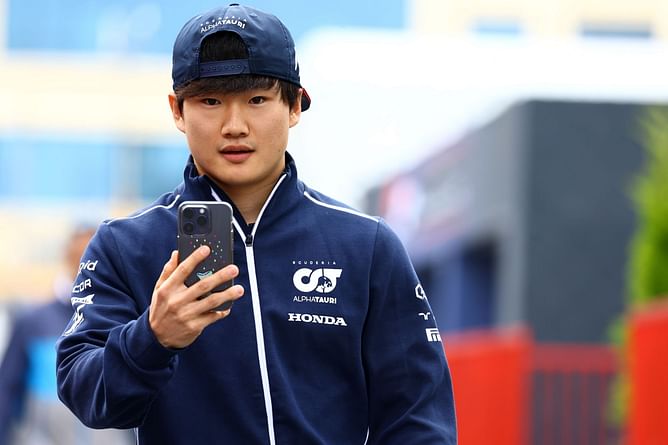 "Much faster" - Yuki Tsunoda buoyed by the revamped AlphaTauri at the 2023 F1 Azerbaijan GP