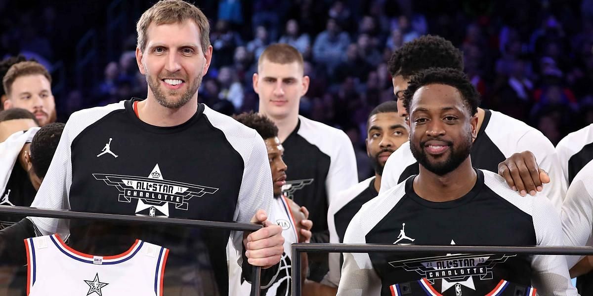 Dirk Nowitzki and Dwyane Wade - Hall of Fame Class of 2023