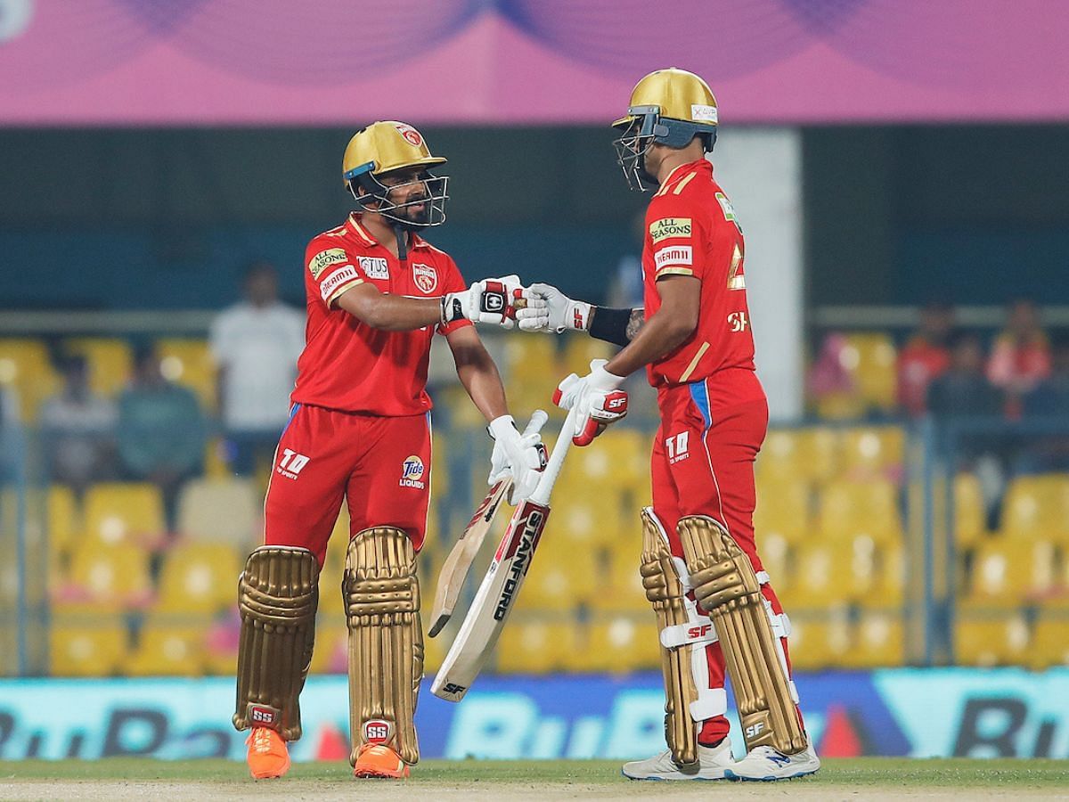 Prabhsimran Singh and Shikhar Dhawan