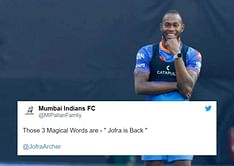 "Aala re aala"- Fans react as Jofra Archer returns to MI playing XI after injury lay-off for IPL 2023 clash vs PBKS