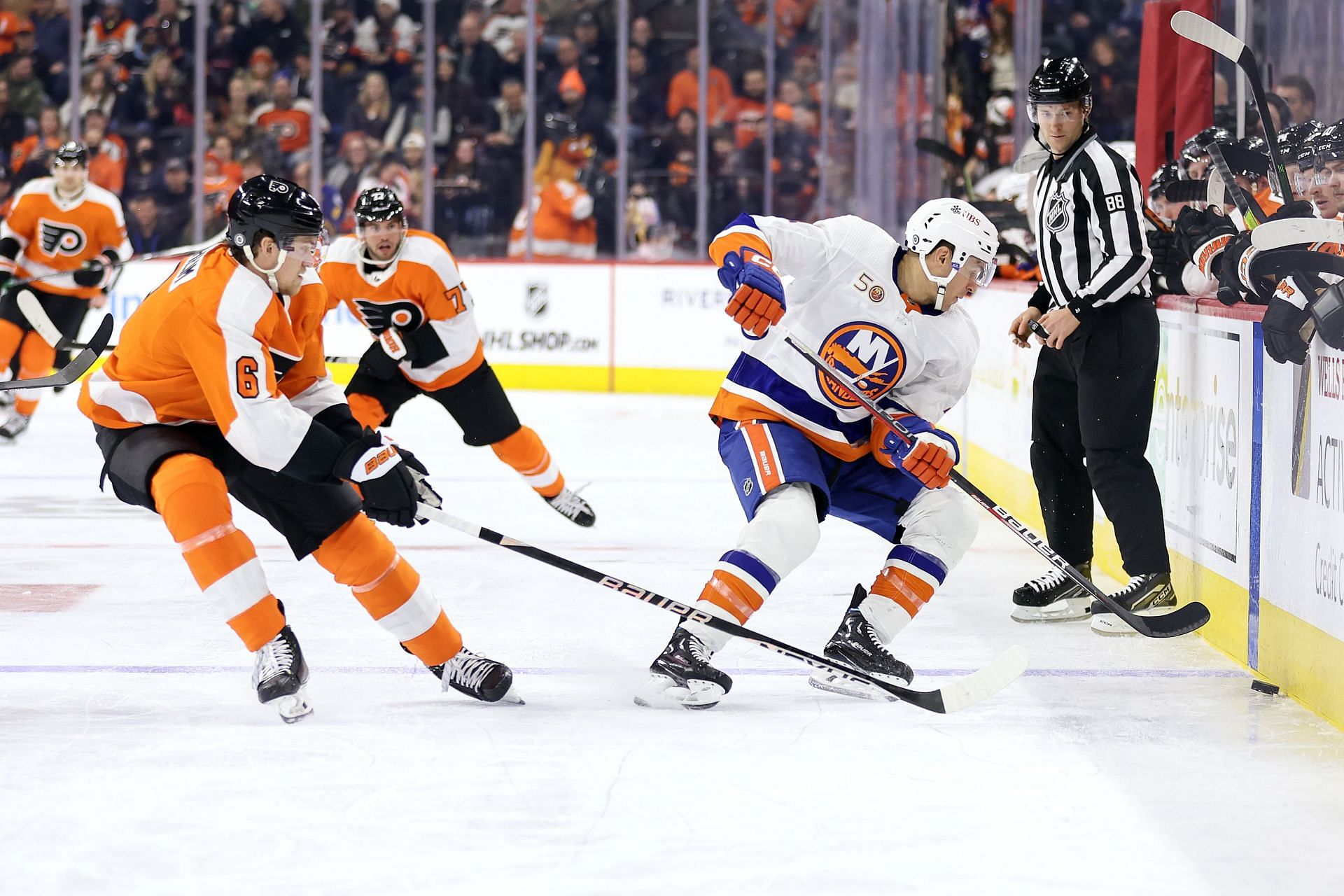 New York Islanders v Philadelphia Flyers