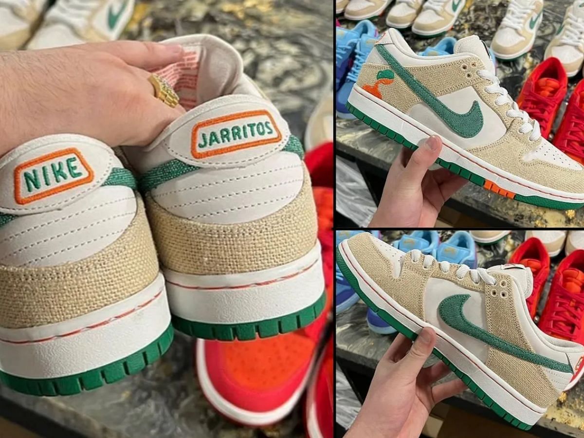 Jarritos x Nike SB Dunk low (Image via @uptod4te / Instagram)