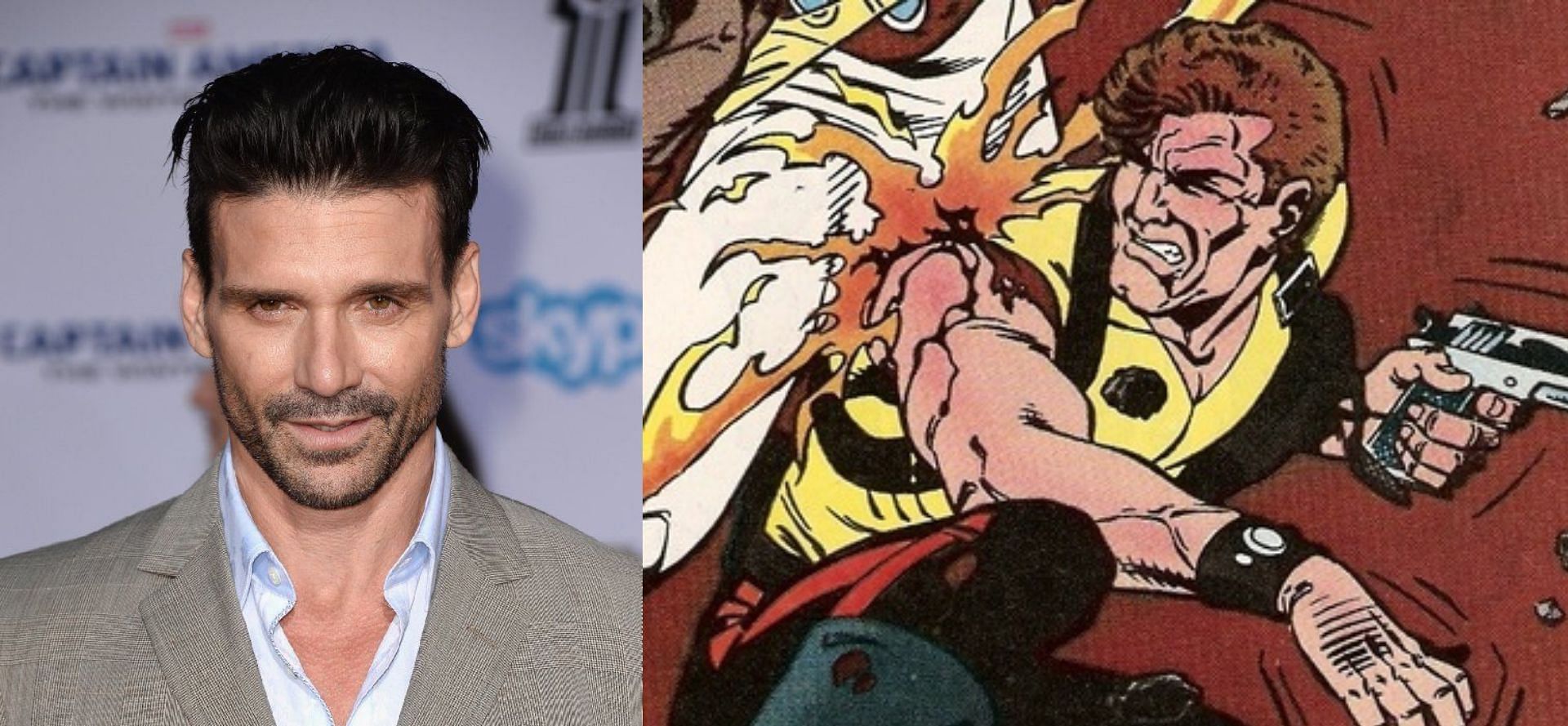 Frank Grillo will voice Rick Flag Sr. in Creature Commandos (Image via Getty, DC)