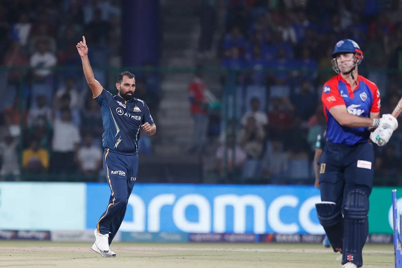 Mohammad Shami snared two wickets in his first spell. [P/C: iplt20.com]
