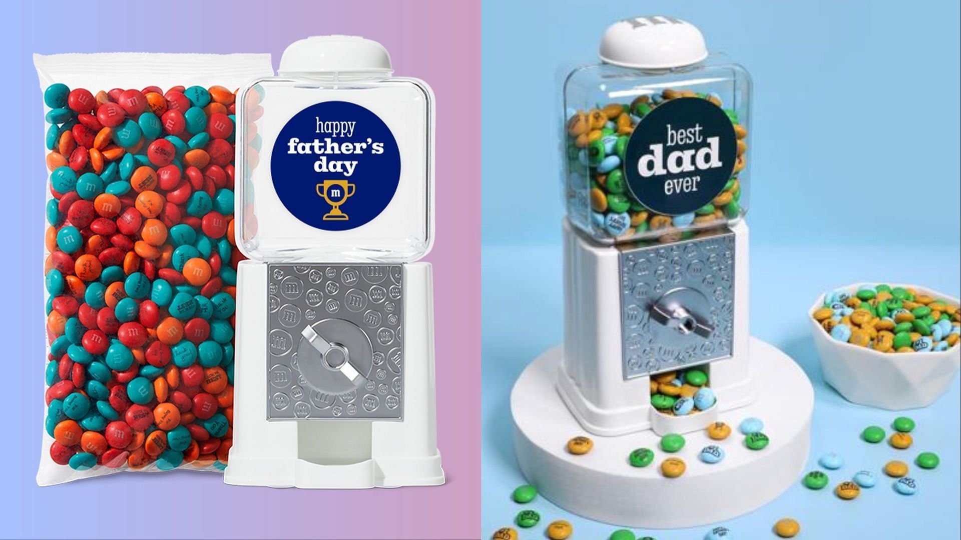 The Father&rsquo;s Day dispenser (Image via M&amp;M&rsquo;s)