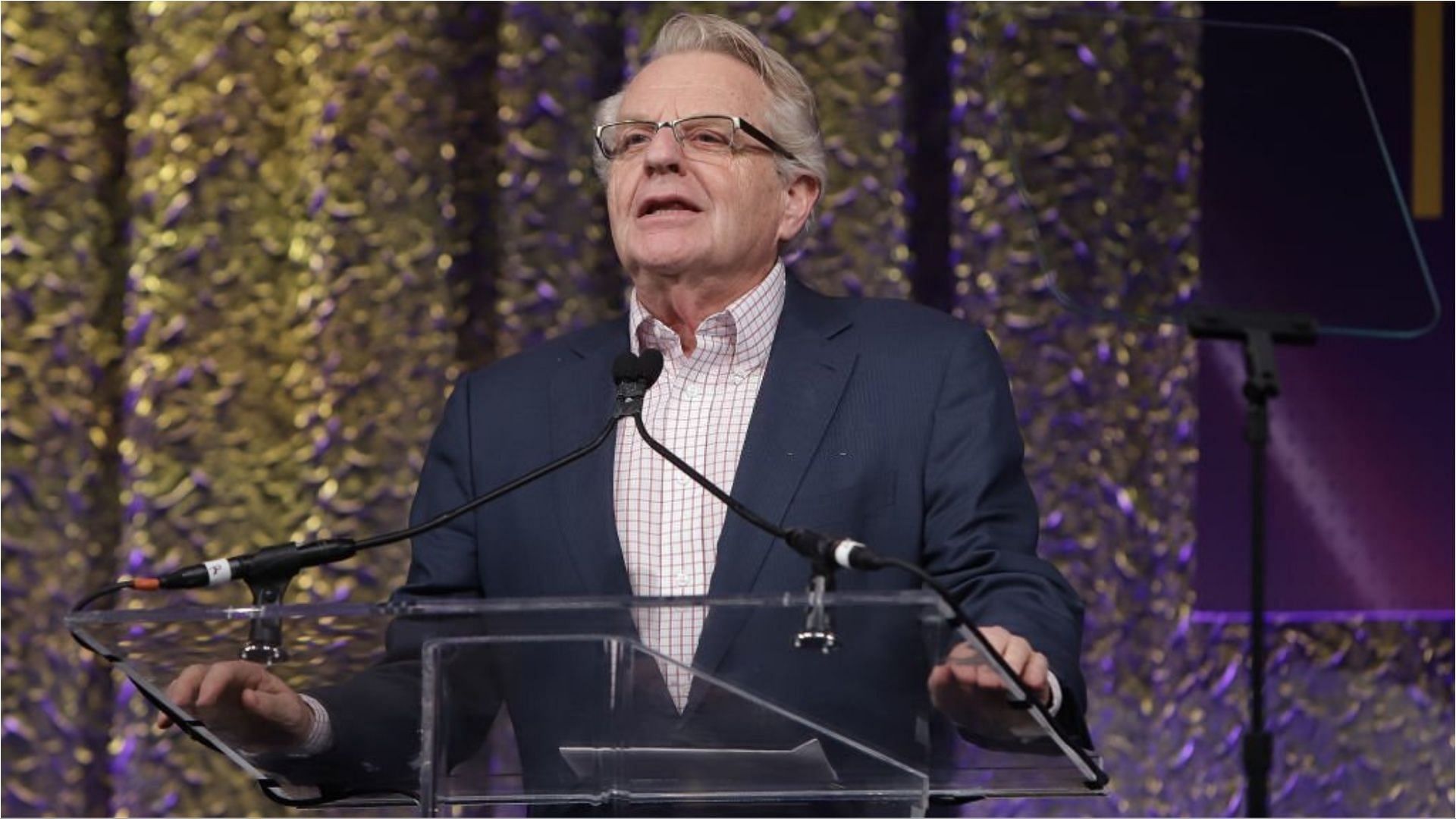 Jerry Springer started his career in law and appeared in many films and TV shows (Image via John Parra/Getty Images)