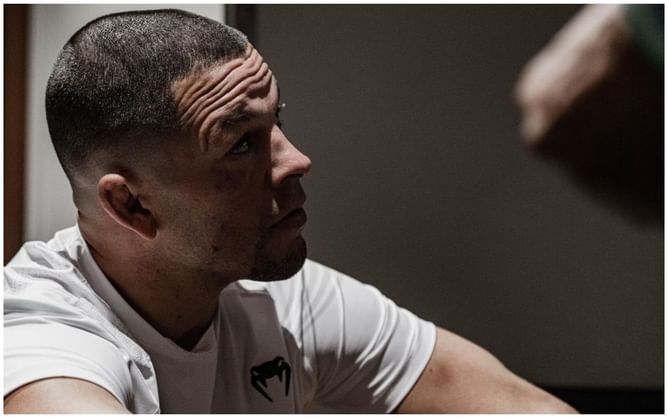 Only fighter to stop Nate Diaz with strikes celebrates anniversary of their fight with flashback video