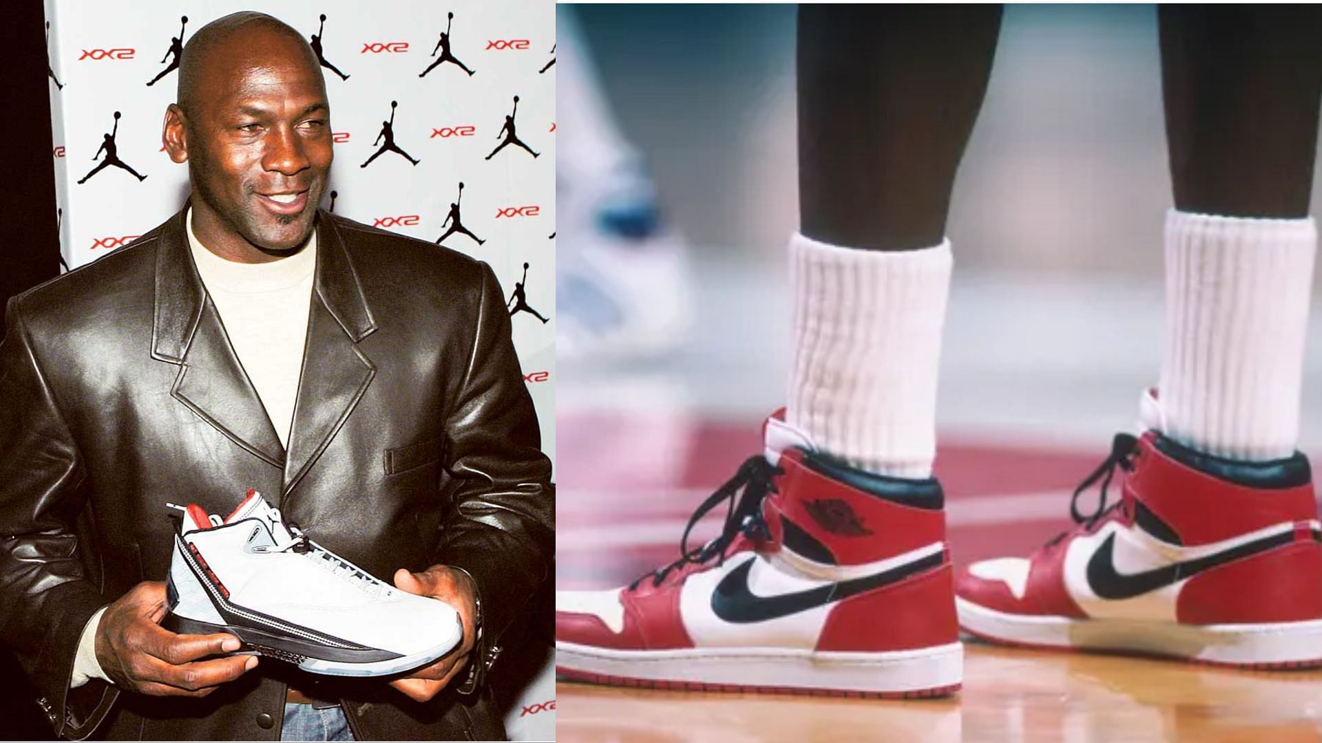 Viral article claims Michael Jordan ended his partnership with Nike following Dylan Mulvaney controversy. (Image via Wireimage, Getty Images)