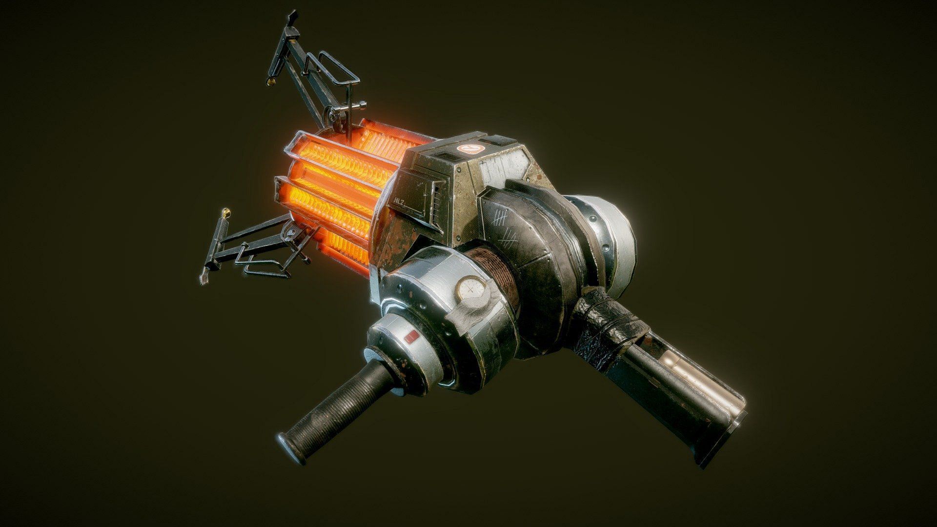 The Gravity Gun in Half-life 2 is one of the most iconic guns of all time (Image via Valve)