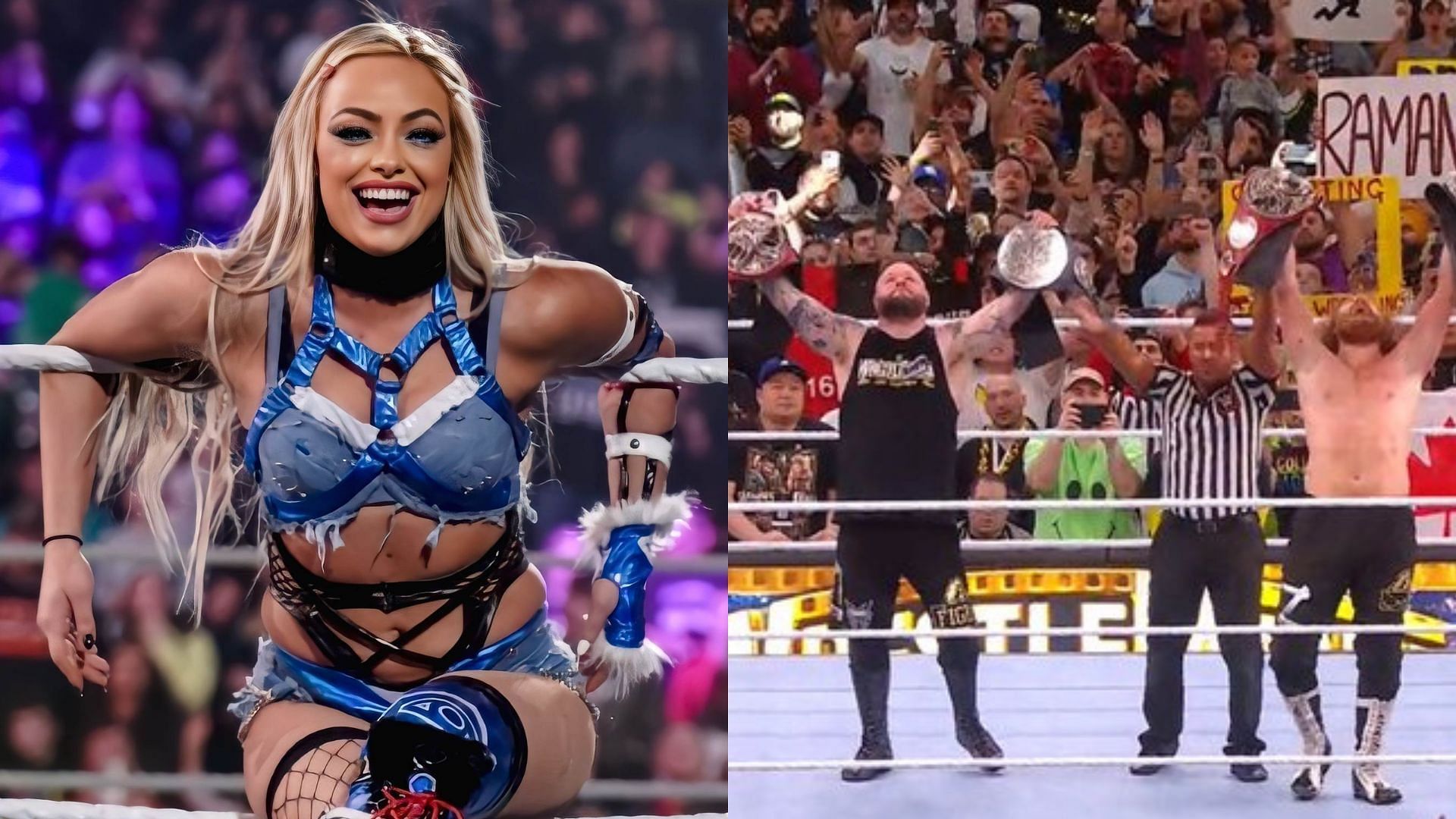 Liv Morgan has reacted to Owens and Zayn
