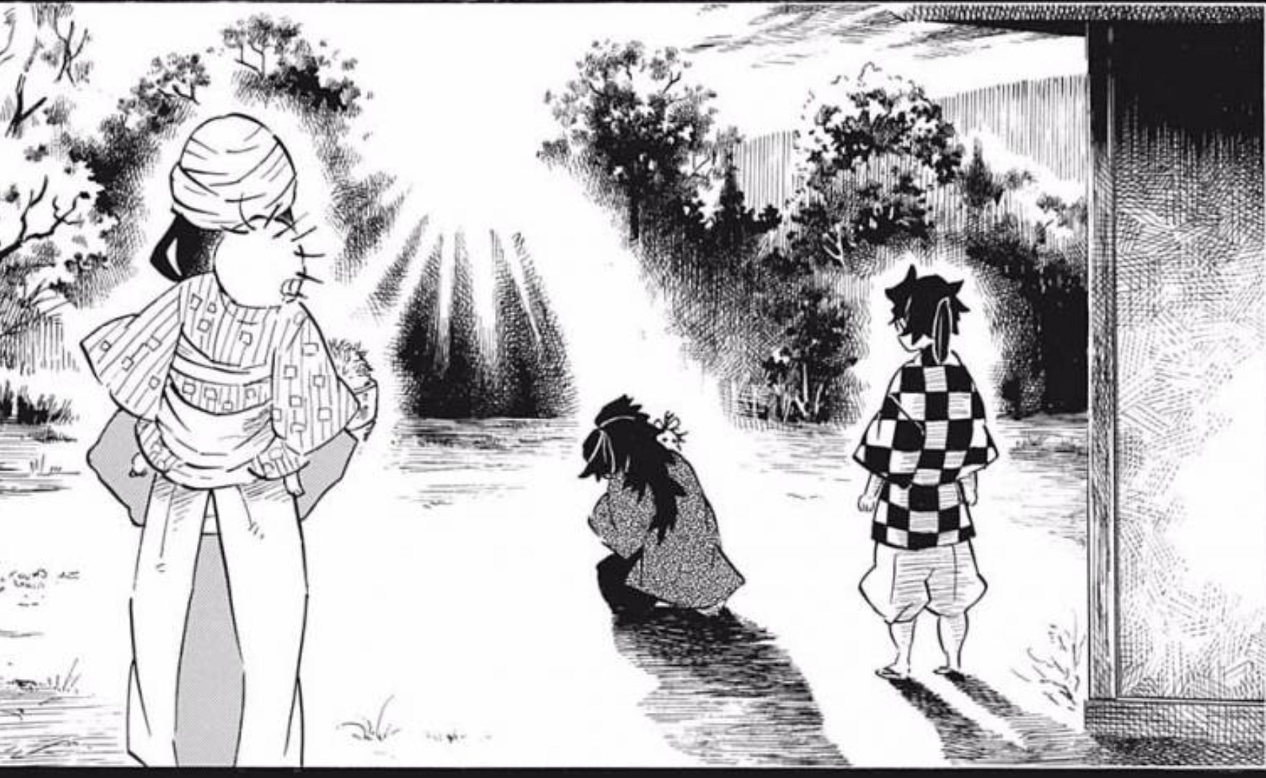 A still from the manga (Image via Koyoharu Gotouge/Shueisha)