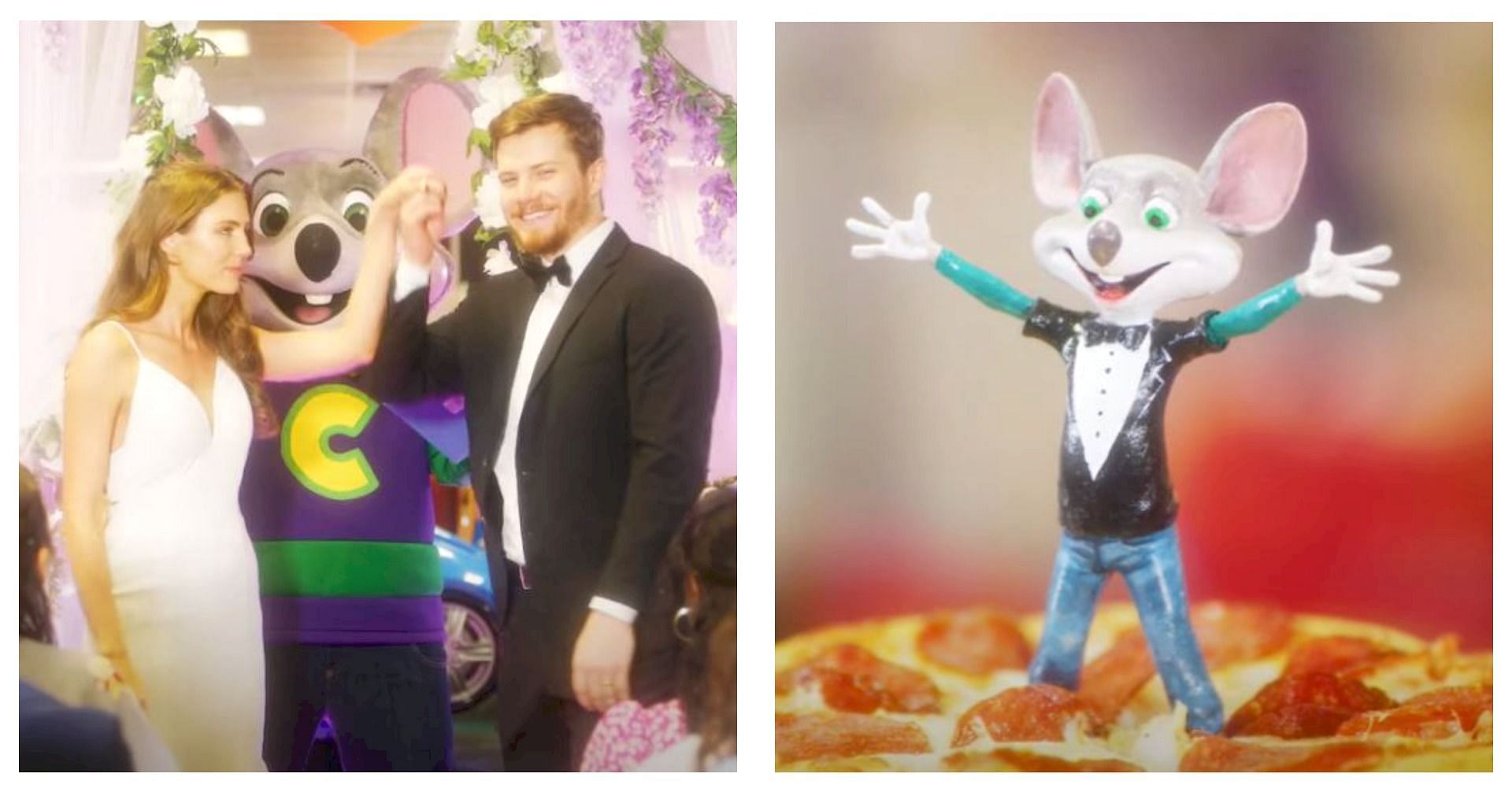 chuck e cheese wedding packages