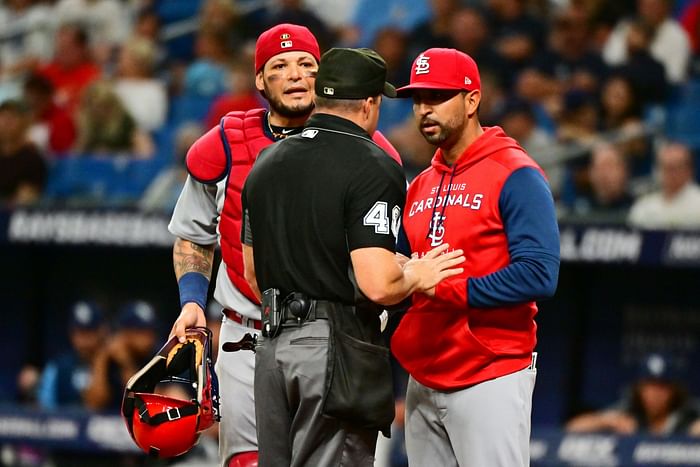 Cardinals manager Oliver Marmol blasts MLB umpire for poor
