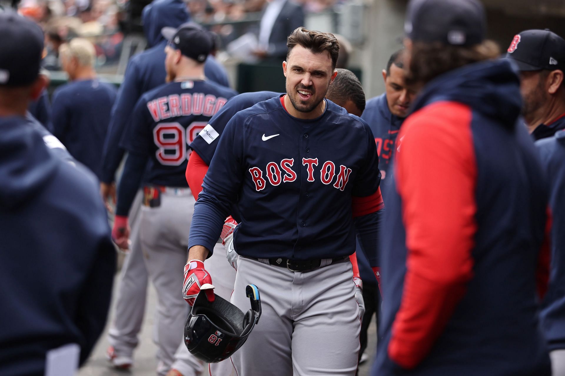 Red Sox's Yu Chang out for 6 weeks with broken wrist - Focus Taiwan