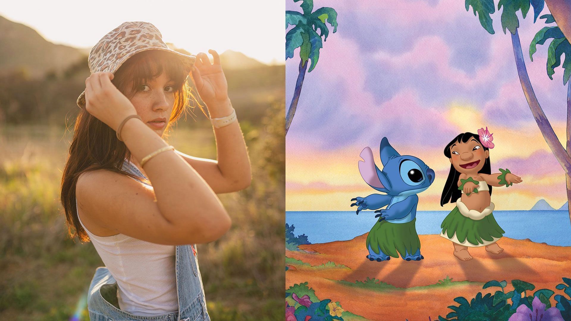 Sydney Agudong in Lilo &amp; Stitch (Photo via Instagram/YouTube/Sportskeeda)