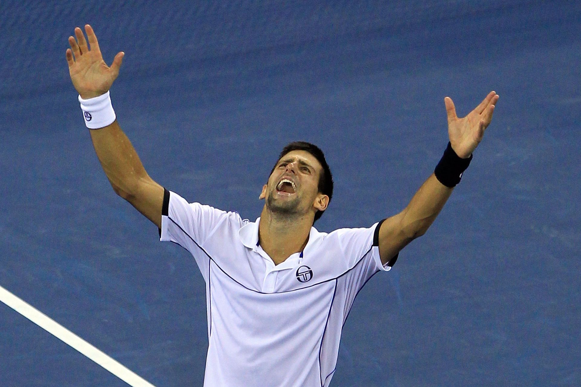 Novak Djokovic won his maiden US Open title in 2011