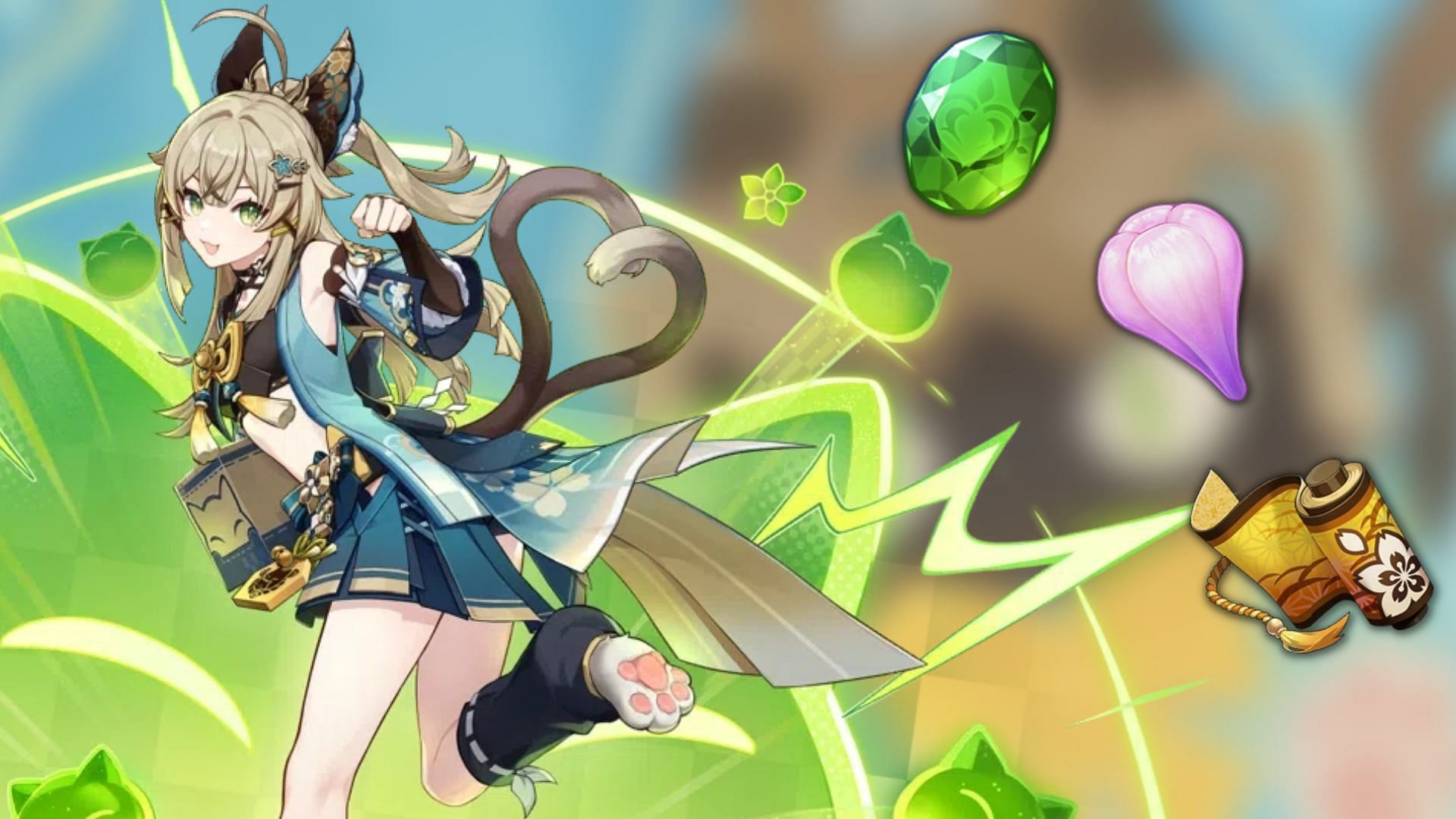 Kirara&#039;s ascension materials (Image via HoYoverse)