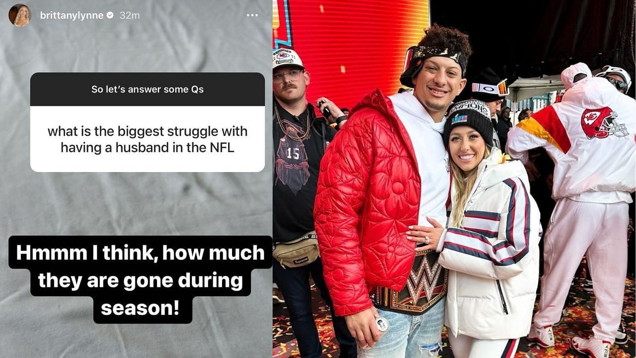 Brittany Mahomes on the struggle of being an NFL wife