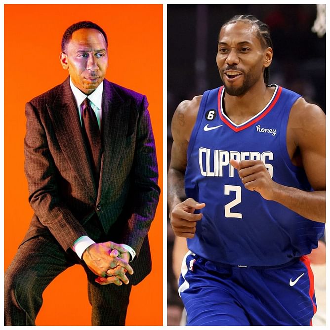 “I must be smoking crack right?” – Stephen A. Smith picks Kyrie Irving over Kawhi Leonard come playoff time