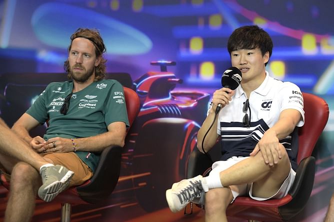 "That would be really interesting" - Yuki Tsunoda on Sebastian Vettel's future in F1