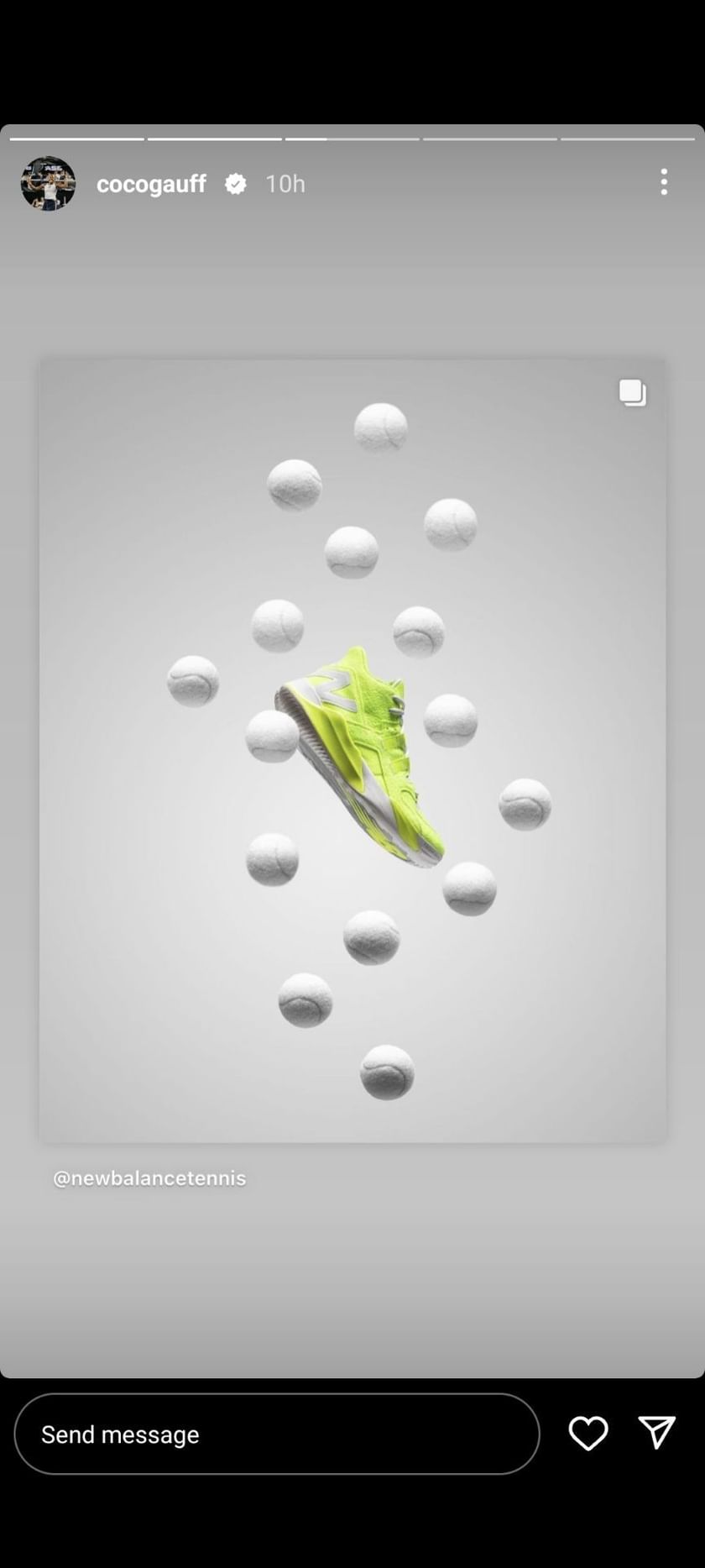 Coco Gauff unveils the Coco CG1 "Fuzzy Ace" New Balance sneakers