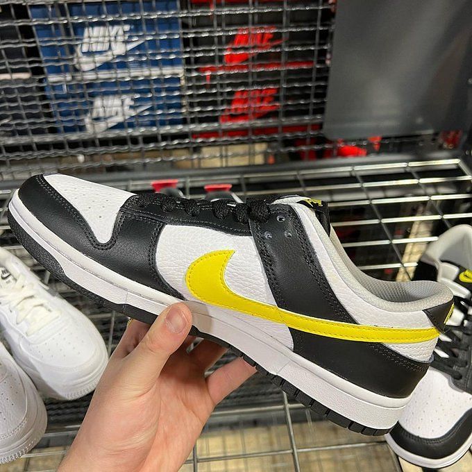 Black/Yellow: Dunk Low “Black/Yellow” shoes: Where to get details explored