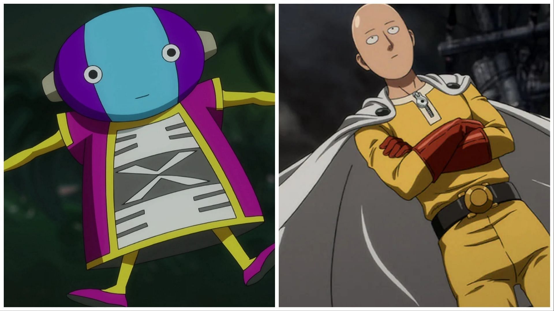 Saitama vs Zeno (Image via Toei Animation/Netflix)