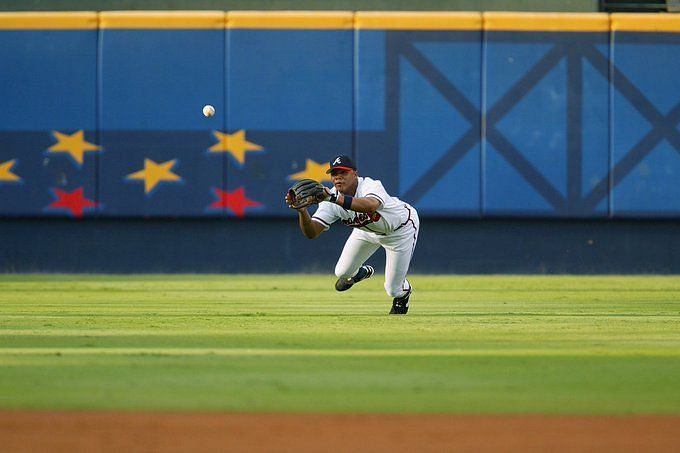 Atlanta Braves retire Andruw Jones' No. 25 jersey. Cooperstown next for  smooth center fielder? Photos - Bally Sports