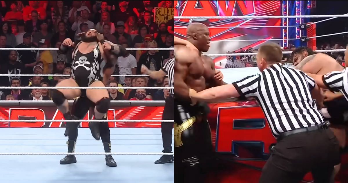 Lashley and Reed faced each other in a singles match for the first time on this week