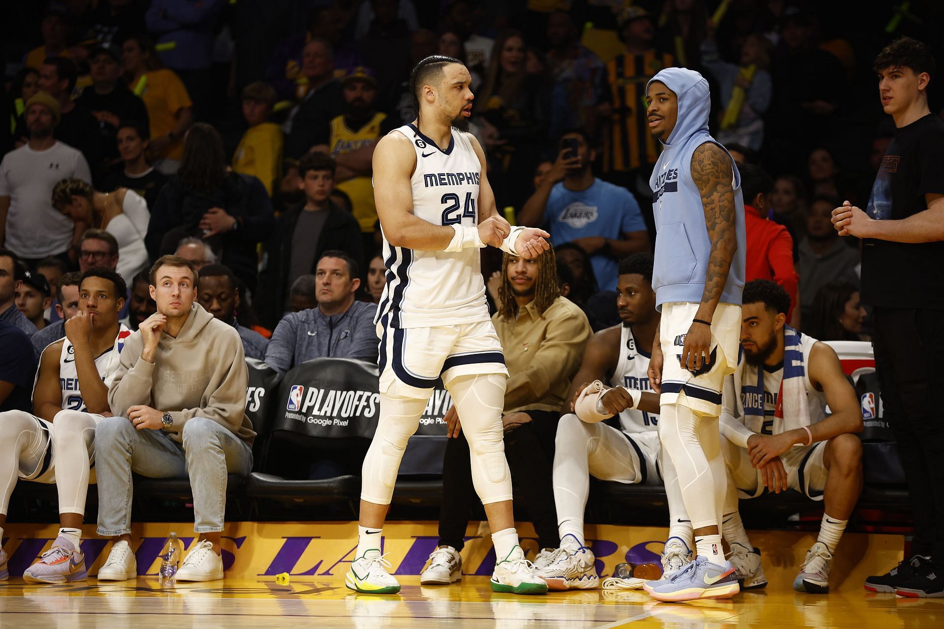 Dillon Brooks, Ja Morant and the Memphis Grizzlies.