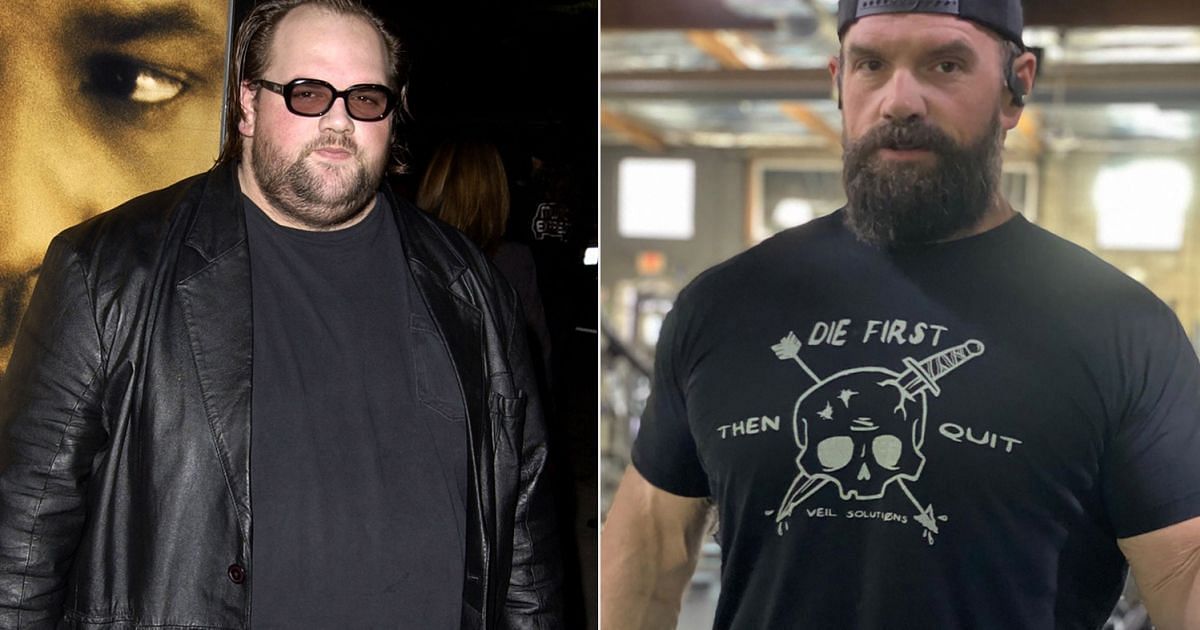 Ethan Suplee before and after weight loss. (Image via Pinterest)