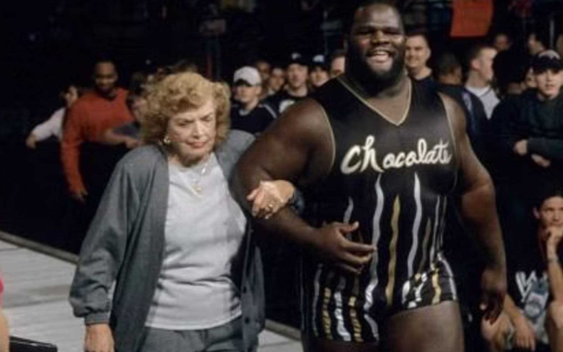 Mae Young and Mark Henry (Sexual Chocolate)