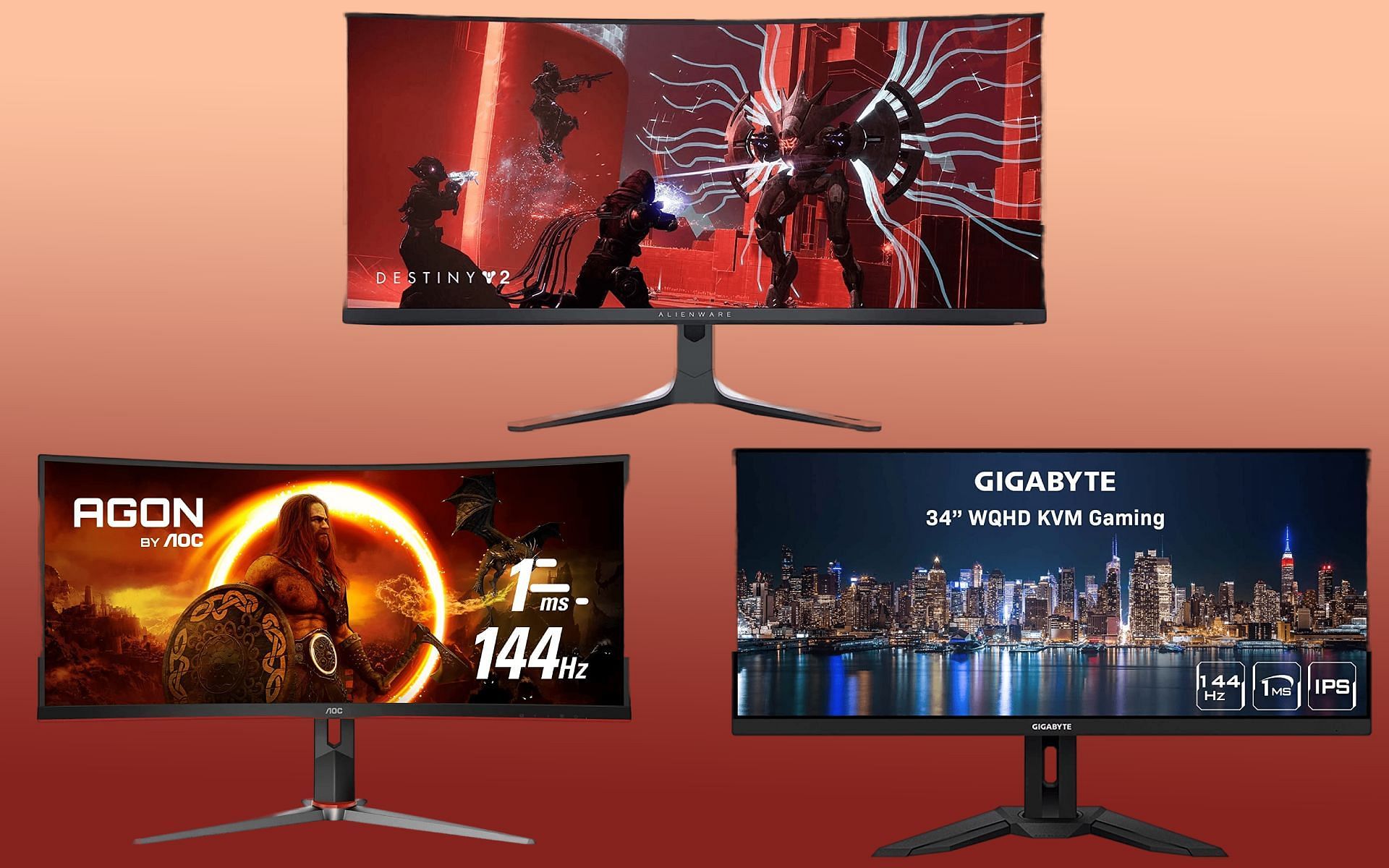 5 best ultrawide gaming monitors in 2023 (Image via Sportskeeda)