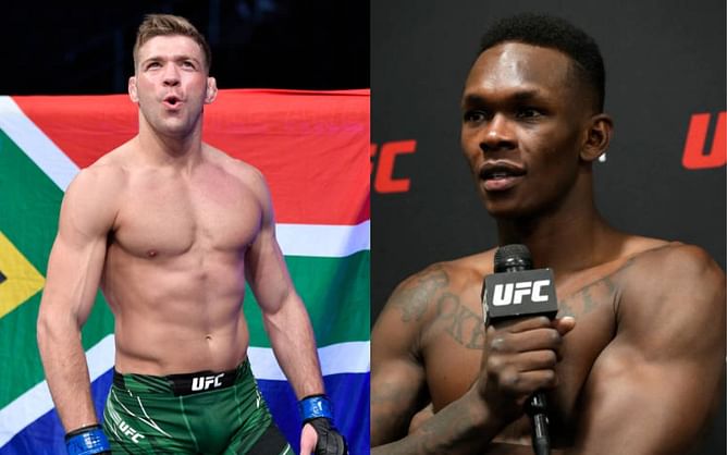 Israel Adesanya shares where he wants to fight Dricus du Plessis