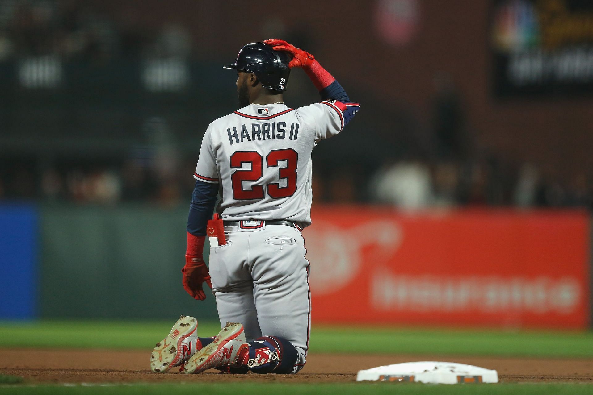 What happened to Michael Harris II? Latest injury updates as Atlanta Braves  outfielder exits game midway