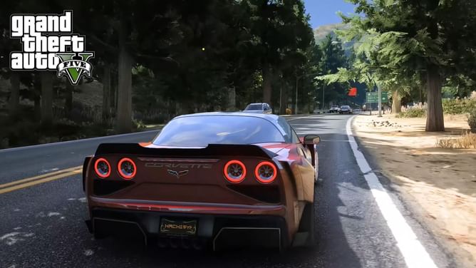 GTA 5 with Realistic Ray Tracing blurs the difference between the virtual and actual world