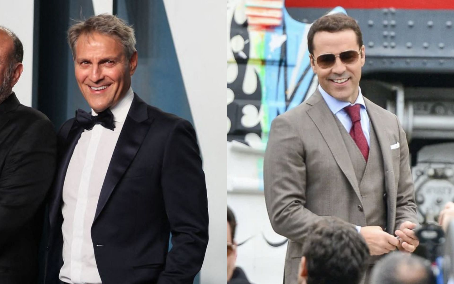 Ari Emanuel [Left] Jeremy Piven as Ari Gold in Entourage [Right] [Images courtesy: www.wsj.com and @RollingStone (Twitter)]