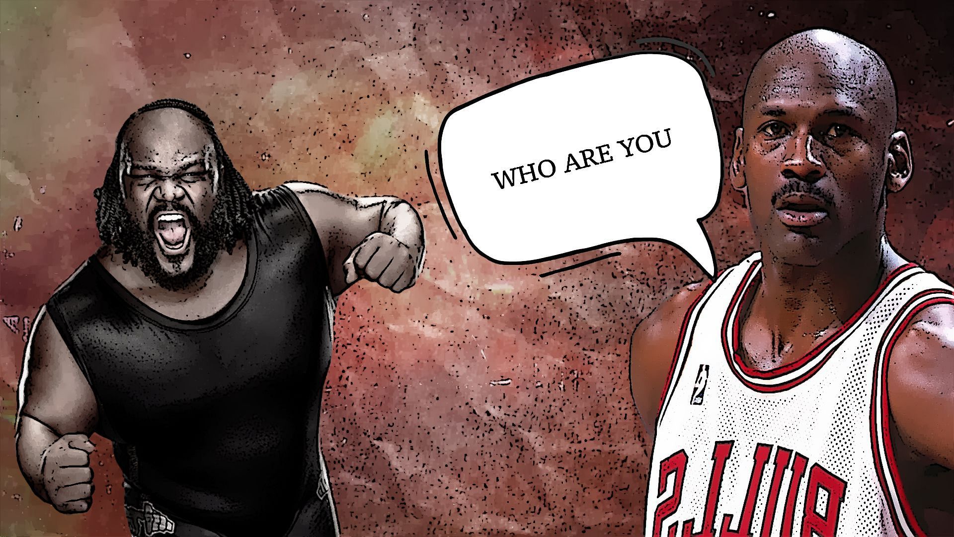 Former WWE star Mark Henry and Chicago Bulls legend Michael Jordan