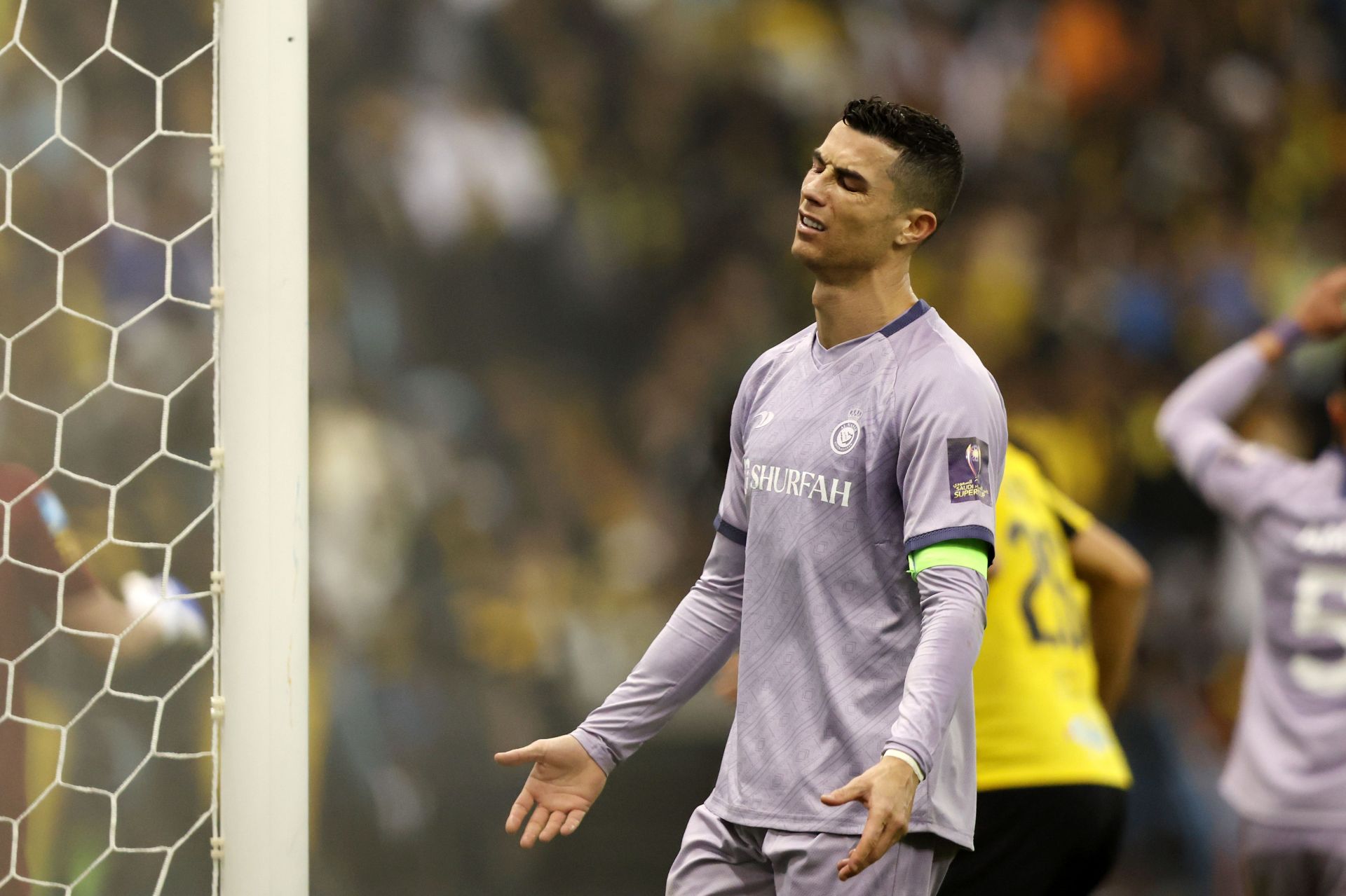 Cristiano Ronaldo under fire after offensive gesture in Saudi league match