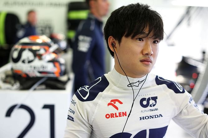 “I still can’t believe I’m racing with him”: Yuki Tsunoda feels ‘incredible’ to be racing against his childhood F1 hero