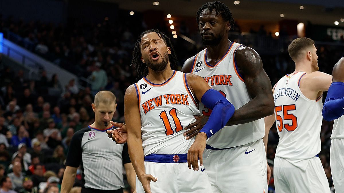 New York Knicks stars Jalen Brunson and Julius Randle