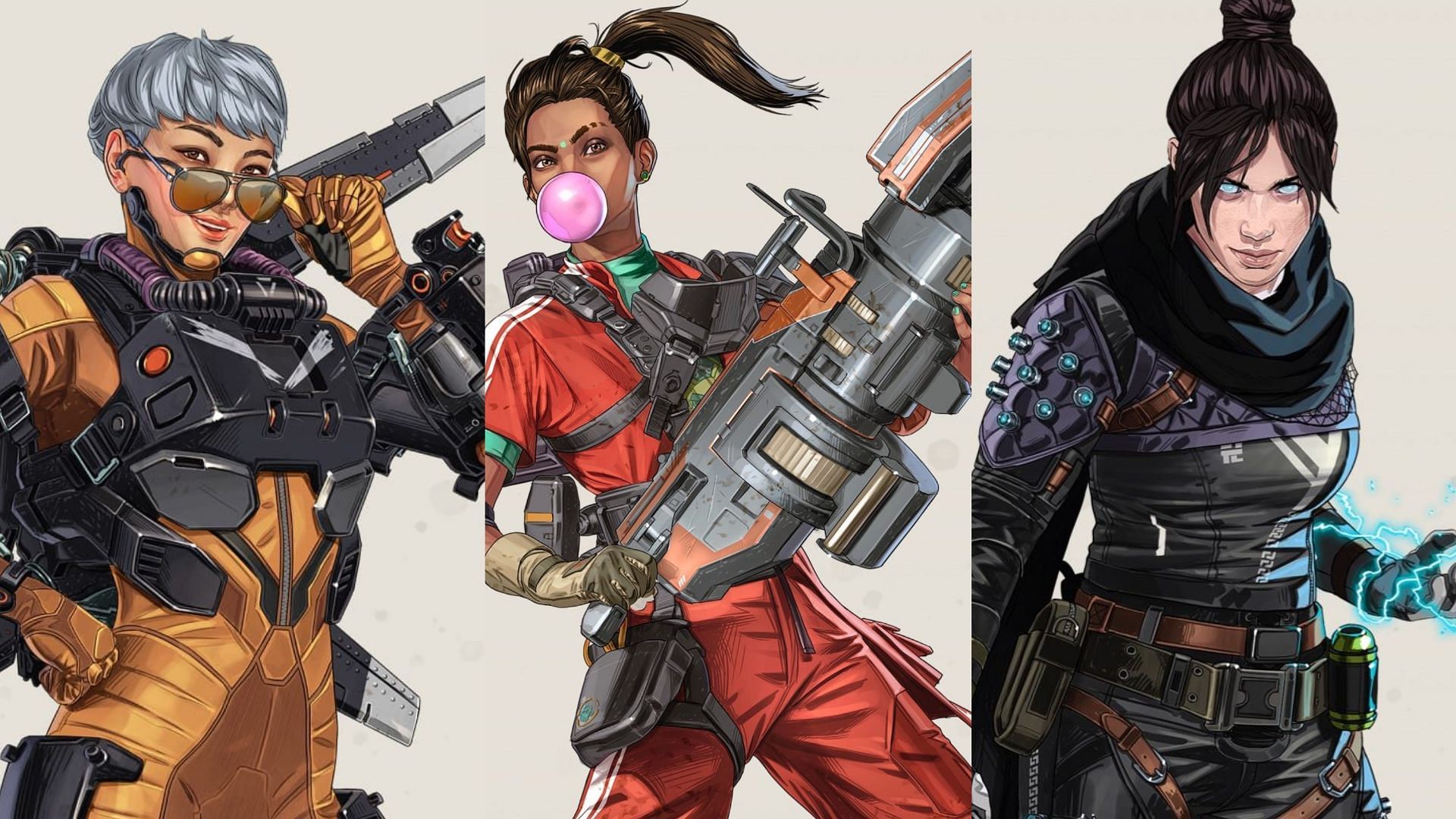 The Dynamic Trio in Apex Legends(image via Respawn Entertainment and Sportskeeda)