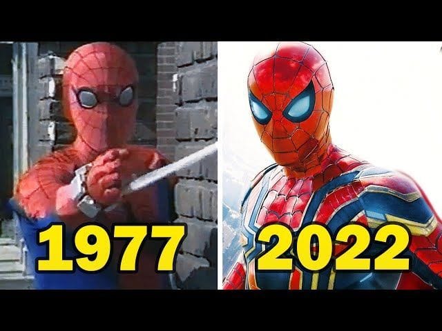 The evolution of Spider-Man's suit in the movies